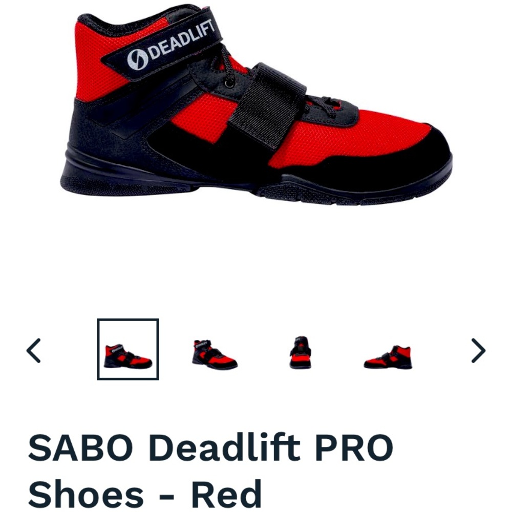 Men’s Deadlifting size 13 Sabo deadlift shoes